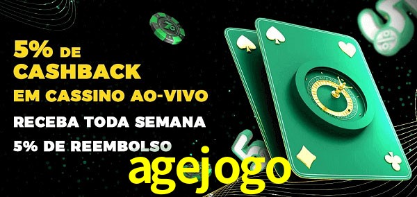 Promoções do cassino ao Vivo agejogo